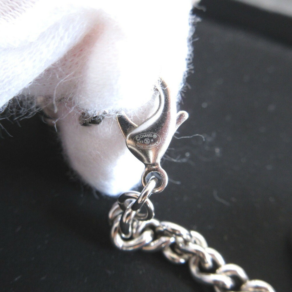 CHANEL Authentic Black Logo Necklace - Picture 5 of 5